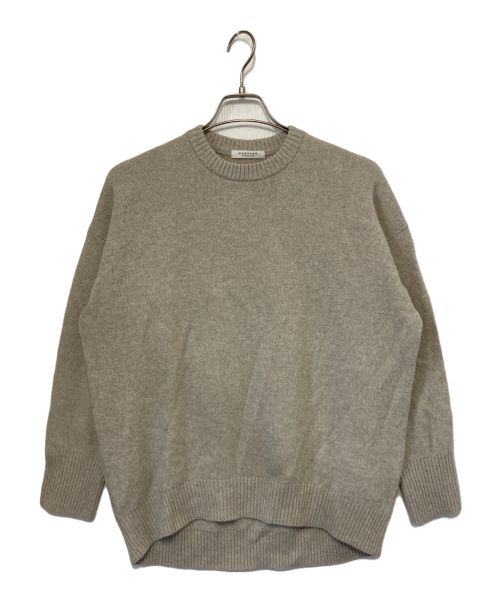 MACPHEE（マカフィー）MACPHEE (マカフィー) ラムカシミヤ ハイゲージ クルーネックプルオーバー アイボリー サイズ:Mの古着・服飾アイテム