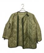 WINFIELD MFGウィンフィールド）の古着「キルティングライナージャケット」｜グリーン