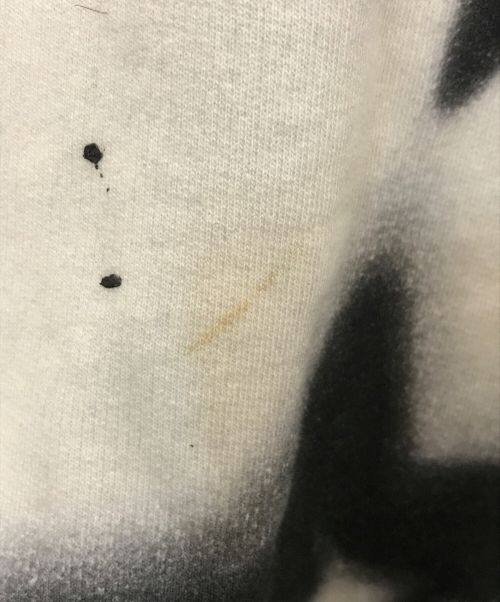 WE11DONE（ウェルダン）WE11DONE (ウェルダン) 22SS グラフィッククラッシュパーカー ホワイト サイズ:Mの古着・服飾アイテム