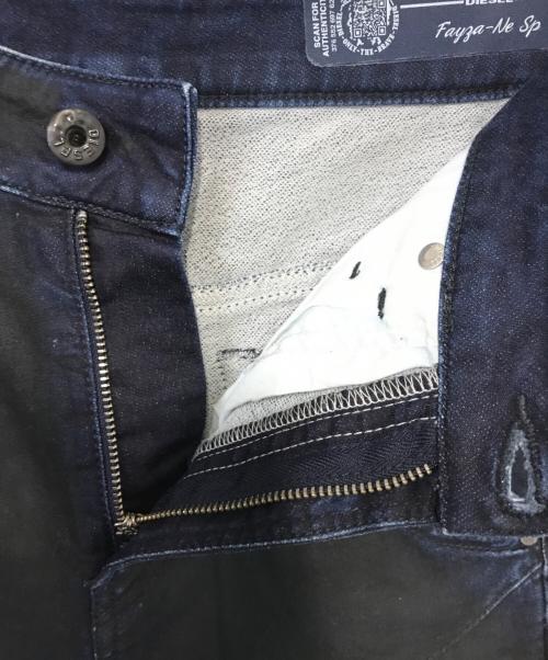 DIESEL（ディーゼル）DIESEL (ディーゼル) fayza-ne sp コーティングジョグパンツ インディゴ サイズ:23の古着・服飾アイテム