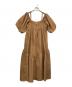 RAY BEAMS (レイ ビームス) パフスリーブ2wayワンピース ブラウン サイズ:1：4000円