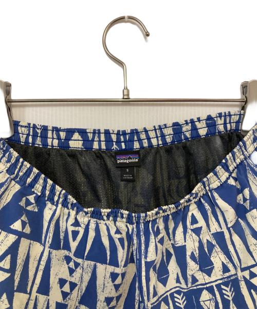 Patagonia（パタゴニア）Patagonia (パタゴニア) M's Baggies Shorts-5 in. ブルー×ホワイト サイズ:Sの古着・服飾アイテム