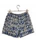 Patagonia（パタゴニア）の古着「M's Baggies Shorts-5 in.」｜ブルー×ホワイト