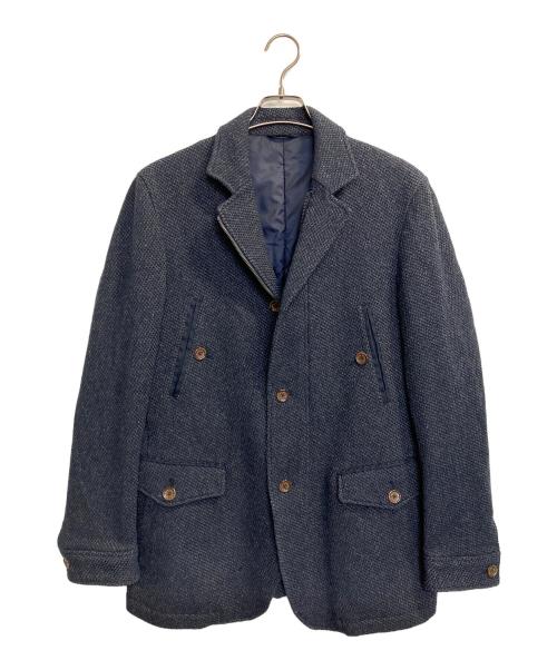 23区 HOMME（ニジュウサンクオム）23区 HOMME (ニジュウサンクオム) ウールダウンジャケット ネイビー サイズ:50の古着・服飾アイテム