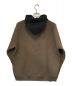 Lafayette (ラファイエット) LOGO 2TONE HOODIE ブラウン×ブラック サイズ:L：5000円