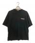 BALENCIAGA（バレンシアガ）の古着「キャンペーンロゴTシャツ」｜ブラック