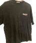 中古・古着 BALENCIAGA (バレンシアガ) キャンペーンロゴTシャツ ブラック サイズ:ＸＳ：16000円