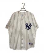 RUSSELL ATHLETICラッセルアスレチック）の古着「ベースボールシャツ」｜ホワイト