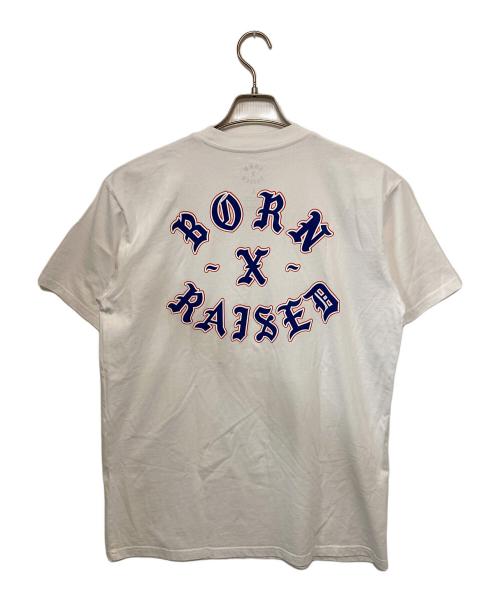 BORN RAISED（ボーンレイズド）born raised (ボーンレイズド) Tシャツ ホワイト サイズ:Ⅼの古着・服飾アイテム