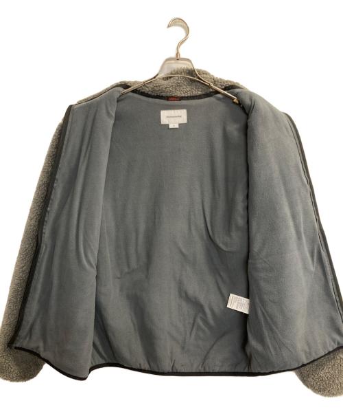 thisisneverthat（ディスイズネバーザット）thisisneverthat (ディスイズネバーザット) ボアジャケット グレー サイズ:Mの古着・服飾アイテム