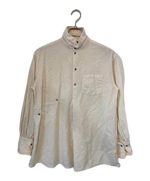 JOICEADDED（ジョイスアディッド）joiceadded (ジョイスアディッド) Nuance Playful Shirt アイボリー サイズ:2の古着・服飾アイテム