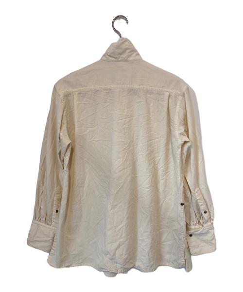 JOICEADDED（ジョイスアディッド）joiceadded (ジョイスアディッド) Nuance Playful Shirt アイボリー サイズ:2の古着・服飾アイテム