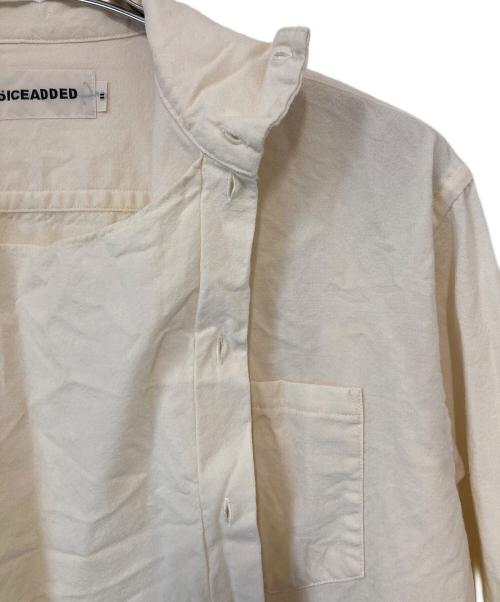 JOICEADDED（ジョイスアディッド）joiceadded (ジョイスアディッド) Nuance Playful Shirt アイボリー サイズ:2の古着・服飾アイテム