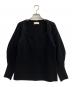 uncrave（アンクレイヴ）の古着「MERINO WOOL VOLUMESLEEVE KNIT」｜ブラック