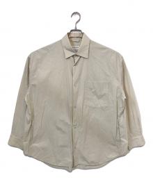 ATELIER BETON（アトリエベトン）の古着「コットンシャツ」｜ベージュ