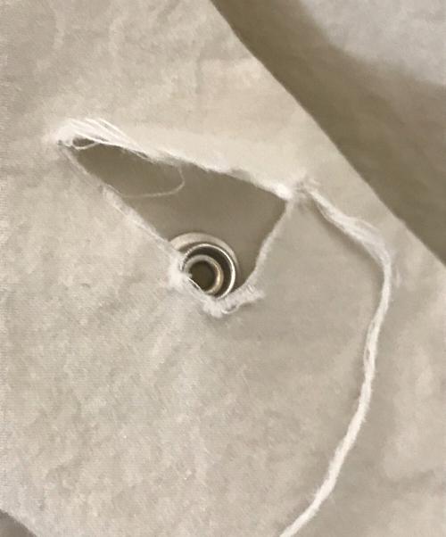 ATELIER BETON（アトリエベトン）ATELIER BETON (アトリエベトン) コットンシャツ ベージュ サイズ:3の古着・服飾アイテム