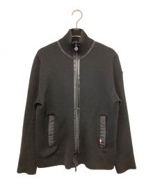 MONCLER（モンクレール）の古着「TRICOT CARDIGAN」｜ブラック