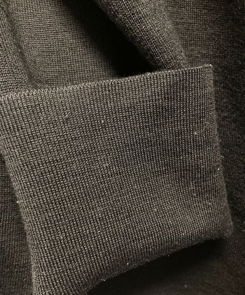 MONCLER（モンクレール）MONCLER (モンクレール) TRICOT CARDIGAN ブラック サイズ:Sの古着・服飾アイテム