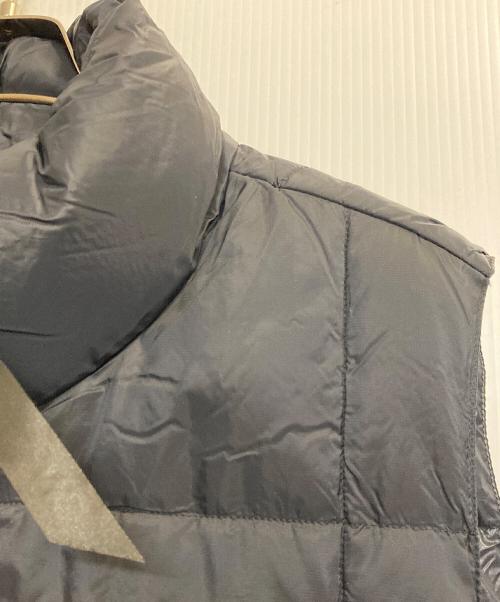 TAION（タイオン）TAION (タイオン) ダウンベスト ブラック サイズ:Mの古着・服飾アイテム