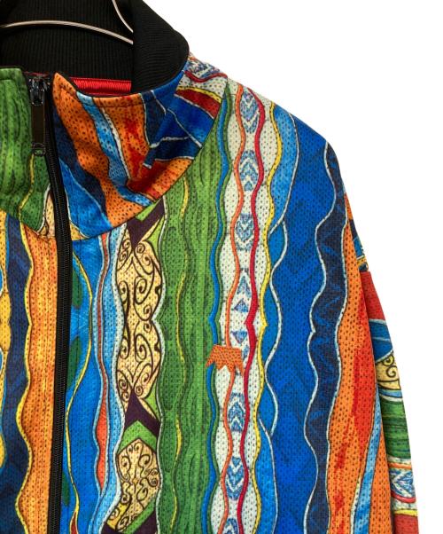 TRADE MARK（トレードマーク）TRADE MARK (トレードマーク) 総柄ジップアップジャケット マルチカラー サイズ:2ＸＬの古着・服飾アイテム