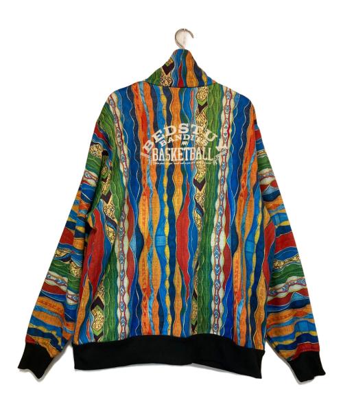 TRADE MARK（トレードマーク）TRADE MARK (トレードマーク) 総柄ジップアップジャケット マルチカラー サイズ:2ＸＬの古着・服飾アイテム