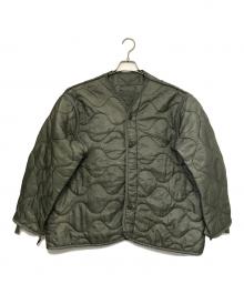 US ARMY（ユーエスアーミー）の古着「ミリタリーライナージャケット」｜カーキ