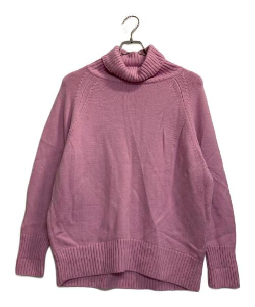 23区（ニジュウサンク）23区 (ニジュウサンク) カシミヤウールニット ピンク サイズ:38の古着・服飾アイテム