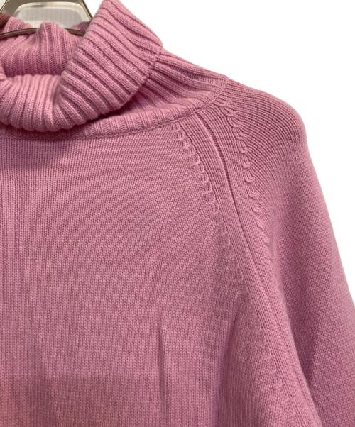 23区（ニジュウサンク）23区 (ニジュウサンク) カシミヤウールニット ピンク サイズ:38の古着・服飾アイテム