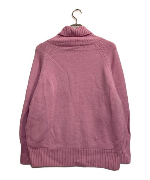 23区（ニジュウサンク）23区 (ニジュウサンク) カシミヤウールニット ピンク サイズ:38の古着・服飾アイテム
