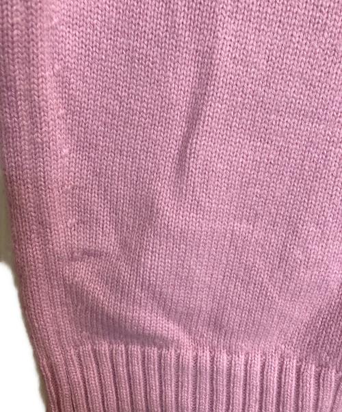 23区（ニジュウサンク）23区 (ニジュウサンク) カシミヤウールニット ピンク サイズ:38の古着・服飾アイテム