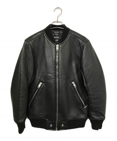 中古・古着通販】DIESEL (ディーゼル) シングルライダースジャケット