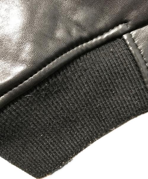 DIESEL（ディーゼル）DIESEL (ディーゼル) シングルライダースジャケット ブラック サイズ:XSの古着・服飾アイテム