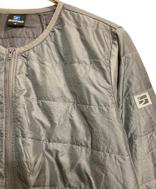 finetrack（ファイントラック）finetrack (ファイントラック) 中綿ジャケット グレー サイズ:Ｍの古着・服飾アイテム