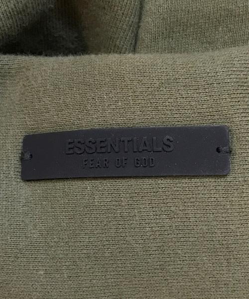FOG ESSENTIALS（フィアオブゴッド エッセンシャル）FOG ESSENTIALS (フィアオブゴッド エッセンシャル) FLEECE HOODIE カーキ サイズ:Mの古着・服飾アイテム