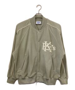 中古・古着通販】KEBOZ (ケボズ) JERSEY TRACK JACKET ベージュ サイズ