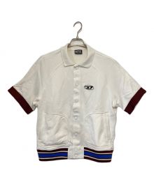 DIESEL（ディーゼル）の古着「S-BOLIN ヘビーウェイトボタンシャツ」｜ホワイト