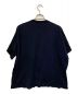ENFOLD (エンフォルド) KNIT × CUT T-SHIRT / ニットカットソーコンビTシャツ ネイビー サイズ:38：7000円