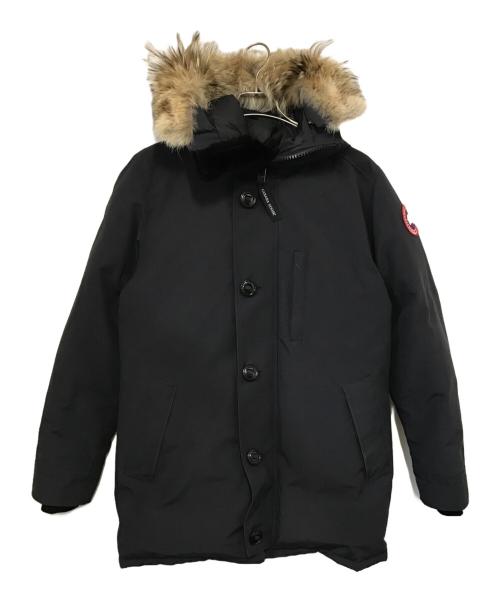 CANADA GOOSE（カナダグース）CANADA GOOSE (カナダグース) JASPER PARKA/ジャスパーダウンジャケット ネイビー サイズ:Lの古着・服飾アイテム