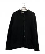 agnes b hommeアニエスベーオム）の古着「ニットカバーオール」｜ブラック