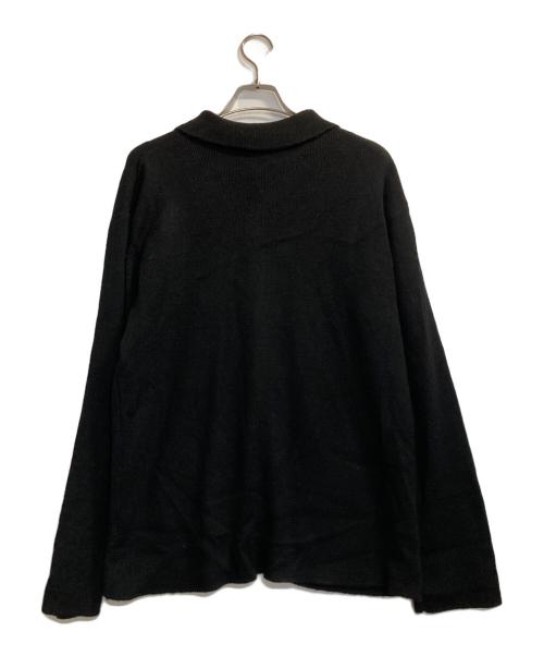 agnes b homme（アニエスベーオム）agnes b homme (アニエスベーオム) ニットカバーオール ブラック サイズ:3の古着・服飾アイテム