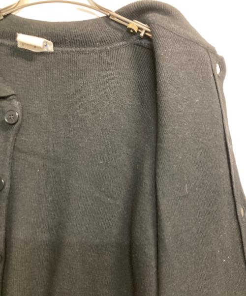 agnes b homme（アニエスベーオム）agnes b homme (アニエスベーオム) ニットカバーオール ブラック サイズ:3の古着・服飾アイテム