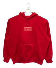SUPREME（シュプリーム）の古着「Inside Out Box Logo Hooded Sweatshirt」｜レッド