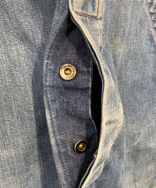 PAY DAY（ペイデイ）PAY DAY (ペイデイ) ヴィンテージデニムオーバーオール インディゴ サイズ:-の古着・服飾アイテム