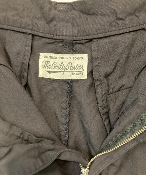 WACKO MARIA（ワコマリア）WACKO MARIA (ワコマリア) リヨセルハーフパンツ ブラック サイズ:不明（実寸サイズをご確認下さい）の古着・服飾アイテム