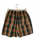 KAPTAIN SUNSHINE (キャプテンサンシャイン) チェックハーフパンツ グリーン×ブラウン サイズ:32：3980円