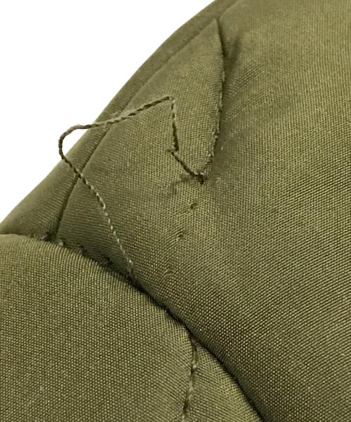 Emma Taylor（エマテイラー）Emma Taylor (エマテイラー) 美シルエット3wayキルティングフードコート カーキ サイズ:38の古着・服飾アイテム