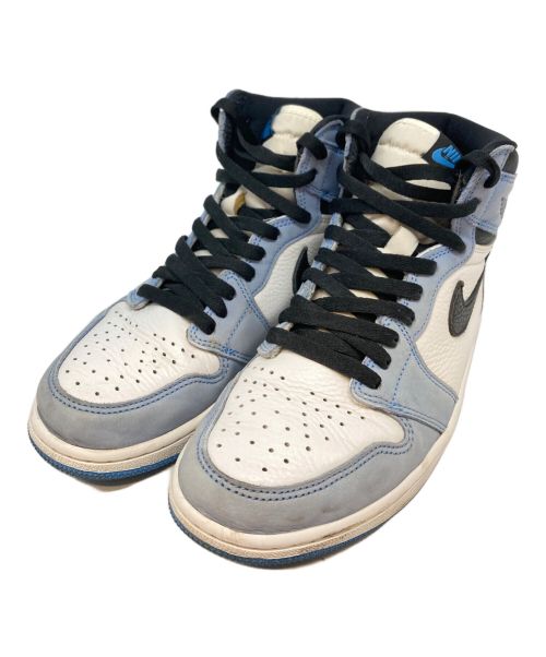 NIKE（ナイキ）NIKE (ナイキ) Air Jordan 1 High OG ブルー×ホワイト サイズ:27.5cmの古着・服飾アイテム