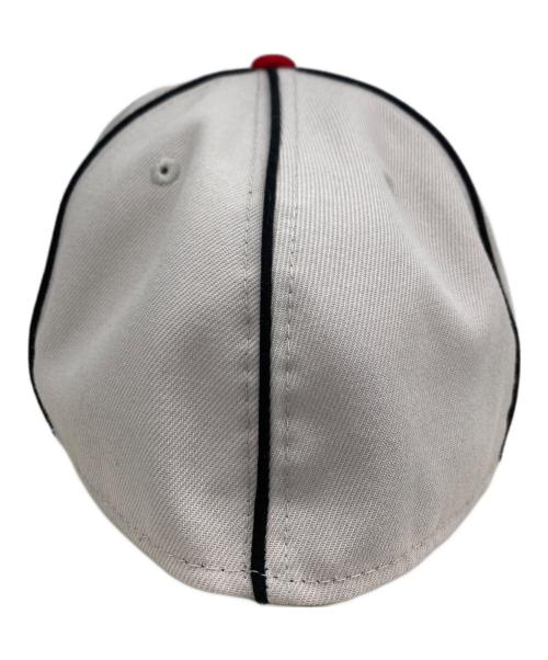 New Era（ニューエラ）New Era (ニューエラ) キャップ ブラック×アイボリー サイズ:7 1/27-59.6cmの古着・服飾アイテム