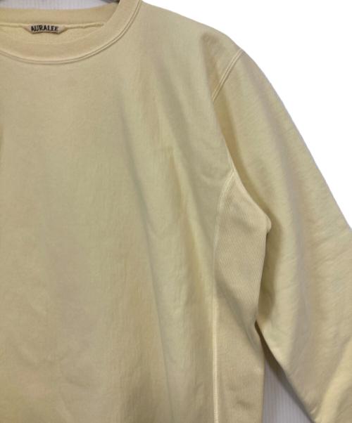 AURALEE（オーラリー）AURALEE (オーラリー) SUPER MILLED SWEAT P/O イエロー サイズ:3の古着・服飾アイテム