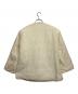 iki (イキ) ノーカラー中綿ジャケット アイボリー サイズ:F：4000円